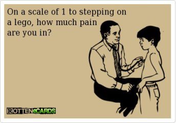Do You Know Lego Pain?